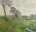 Load image into Gallery viewer, Vintage Art Room Landscape Oil Painting From Sweden by A Larsen 1936