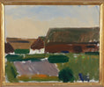 Load image into Gallery viewer, Mid Century Original Vintage Farmhouse Oil Painting from Sweden