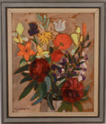 Load image into Gallery viewer, Vintage Art Still Life Original Oil Painting From Sweden R Bohl