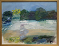 Load image into Gallery viewer, Vintage Mid Century Landscape Oil Painting Sweden