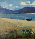 Load image into Gallery viewer, Mid Century Original Landscape Oil Painting From Sweden