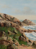 Load image into Gallery viewer, Vintage Coastal Painting by from Sweden by Lindström