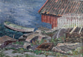Load image into Gallery viewer, Mid Century Seascape Oil Painting By T Torstensson From Sweden