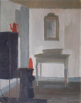Load image into Gallery viewer, Mid Century Original Interior Oil Painting By G Persson Sweden