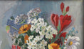 Load image into Gallery viewer, Vintage Art Original Mid Century Floral Still Life Oil Painting