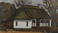 Load image into Gallery viewer, Original Vintage Farmhouse Oil Painting from Sweden