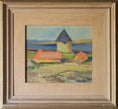 Load image into Gallery viewer, Mid Century Vintage Oil Painting From Sweden By H Cardell 1950
