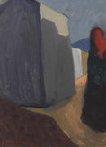 Load image into Gallery viewer, Vintage Art Room Mid Century Original Oil Painting By GS Malm from Sweden