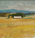 Load image into Gallery viewer, Original Vintage Farmhouse Oil Painting from Sweden
