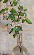 Load image into Gallery viewer, Vintage Oil Painting Apple Blossoms Still Life From Sweden