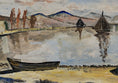 Load image into Gallery viewer, Mid Century Original Coastal Oil Painting From Sweden