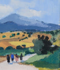 Load image into Gallery viewer, Vintage Art Room Mid Century Original Oil Painting from Sweden
