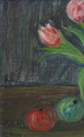 Load image into Gallery viewer, Vintage Art Room 1960's Still Life Oil Painting from Sweden