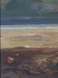 Load image into Gallery viewer, Mid Century Vintage Seascape From Sweden by G Berglund 1963