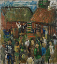Load image into Gallery viewer, Vintage Art Original Oil Painting From Sweden by H Hansson 1970