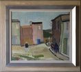 Load image into Gallery viewer, Oil Painting Vintage Mid Century From Sweden By B Sandberg