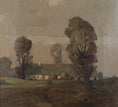 Load image into Gallery viewer, Original Vintage Farmhouse Oil Painting from Sweden 1938