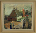 Load image into Gallery viewer, Swedish Vintage Oil Painting From Sweden By E Brandt 1953