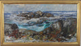 Load image into Gallery viewer, Vintage Art Coastal Oil Painting from Sweden