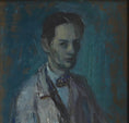 Load image into Gallery viewer, Vintage Art Room Mid Century Artist Self Portrait from Sweden