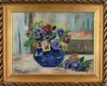 Load image into Gallery viewer, Vintage Art Room Antique Still Life Oil Painting From Sweden
