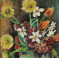 Load image into Gallery viewer, Vintage Art Room Original Still Life Oil Painting Sweden