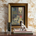 Load image into Gallery viewer, Vintage Art Room Original Interior Painting from Sweden
