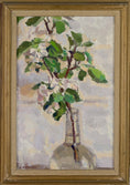 Load image into Gallery viewer, Vintage Oil Painting Apple Blossoms Still Life From Sweden