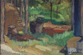 Load image into Gallery viewer, Mid Century Vintage Oil Painting From Sweden By H Cardell 1944