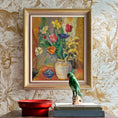 Load image into Gallery viewer, Vintage Oil Painting Floral Still Life From Sweden 1949