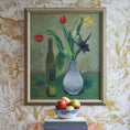 Load image into Gallery viewer, Swedish Vintage Art Still Life Oil Painting From Sweden