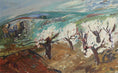 Load image into Gallery viewer, Swedish Mid Century Vintage Art Landscape Oil Painting