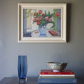 Load image into Gallery viewer, Vintage Art Still Life Mid Century Oil Painting From Sweden
