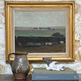 Load image into Gallery viewer, Mid Century Original Landscape Oil Painting from Sweden
