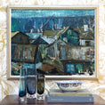 Load image into Gallery viewer, Mid Century Original Oil Painting From Sweden by K Christensen