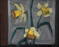 Load image into Gallery viewer, Vintage Art Still Life of Daffodils Original Oil Painting From Sweden