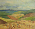 Load image into Gallery viewer, Mid Century Original Landscape Oil Painting From Sweden