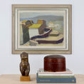 Load image into Gallery viewer, Vintage Mid Century Oil Painting by T Nilsson from Sweden