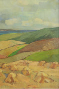 Load image into Gallery viewer, Mid Century Original Landscape Oil Painting From Sweden