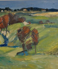 Load image into Gallery viewer, Vintage Landscape Oil Painting by T Nilsson from Sweden