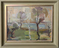 Load image into Gallery viewer, Mid Century Original Landscape Oil Painting From Sweden