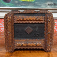 Load image into Gallery viewer, Folk Art Tramp Art Box