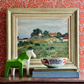 Load image into Gallery viewer, Vintage Art Room Original Oil Painting of Sheep From Sweden 1952
