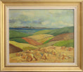 Load image into Gallery viewer, Mid Century Original Landscape Oil Painting From Sweden