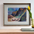 Load image into Gallery viewer, Vintage Art Room Mid Century Original Oil Painting from Sweden