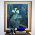 Load image into Gallery viewer, Vintage Mid Century Interior Oil Painting From Sweden by J Bören