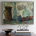 Load image into Gallery viewer, Swedish Mid Century Vintage Art Still Life Oil Painting