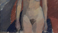 Load image into Gallery viewer, Vintage Figurative Oil Painting by K Hanqvist from Sweden