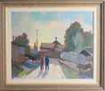 Load image into Gallery viewer, Mid Century Original Oil Painting From Sweden By E Skans