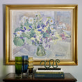 Load image into Gallery viewer, Swedish Vintage Still Life Oil Painting From Sweden By F Holmér